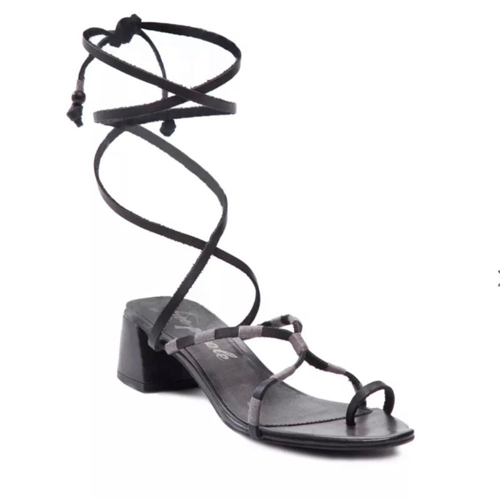 FREE PEOPLE Hermosa Lace up Sandals-10M